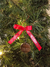 Load image into Gallery viewer, OUR FEATURE ITEM! 1875 Medallion Ornament and Keychain from the Iron Portageville, New York Trestle Bridge